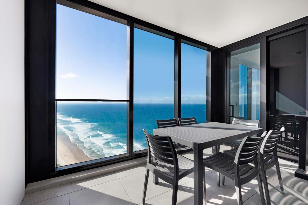 Sea View Beachfront Apartment In Surfers Guldkusten Exteriör bild